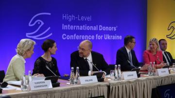 $6.5 billion raised at donors’ conference for Ukraine