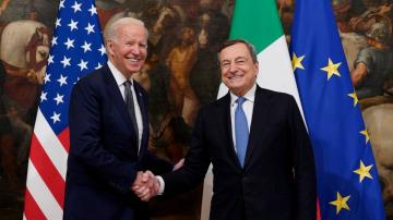 US, Italy united on Ukraine, with slightly different tones