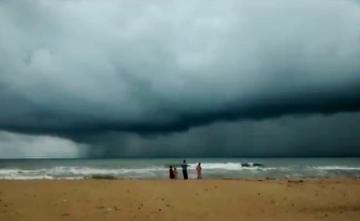 Rain Lashes Parts Of Andhra Pradesh's Kakinada As Cyclone Asani Nears