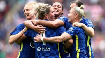 Chelsea 3-2 Man City: Blues retain FA Cup and complete Double after Sam Kerr's extra-time winner