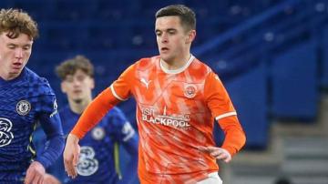 Jake Daniels: Blackpool player says coming out is 'a massive relief'