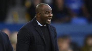 Patrick Vieira: Crystal Palace boss involved in altercation with pitch invader after Everton defeat
