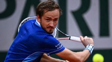 French Open: Second seed Daniil Medvedev begins with comfortable win at Roland Garros