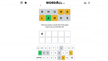 WordAll Makes You Guess All the Words