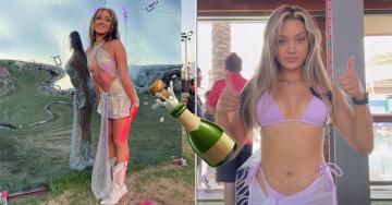 The amount of $$$ this bottle girl makes in tips will blow your mind (7 Photos)