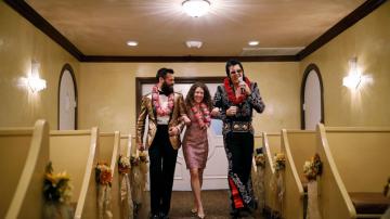 Elvis image bans shake, rattle and roll Las Vegas chapels