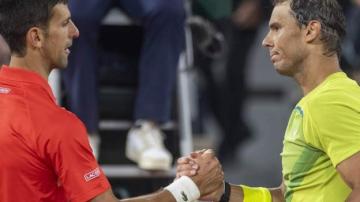 French Open: Rafael Nadal and Novak Djokovic say quarter-final was 'too late'