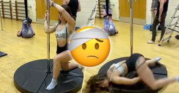 Girls that know how to work the pole… are not here (16 GIFs)