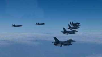 US, S. Korea fly 20 fighter jets amid N. Korea tensions