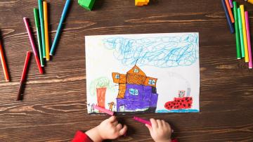 The Best Way to Save Your Kid's Artwork Without Taking Up Space