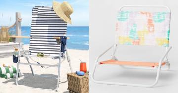 Upgrade Your Beach Chair With These Cute Target Options - Starting at $15