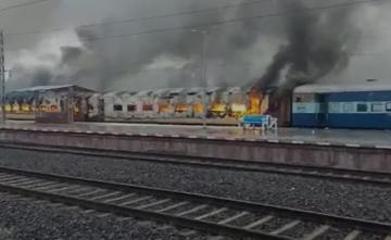 'Agnipath' Protests Intensify, Trains Set On Fire In Bihar, UP: 10 Facts