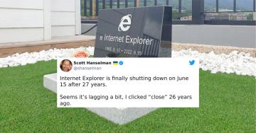 Internet Explorer is shutting down and it’s making everyone nostalgic (33 Photos)