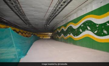 Delhi's Newly-Inaugurated Pragati Maidan Tunnel Opens For Traffic