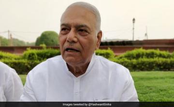 Presidential Elections: Yashwant Sinha To File Nomination On June 27