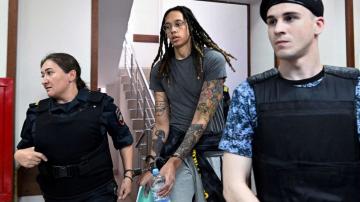 Brittney Griner appears at preliminary hearing amid 'wrongful' detention in Russia