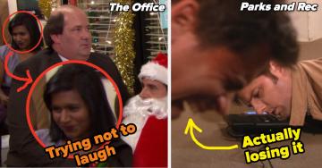23 Of The Funniest TV Moments Where Actors Actually Broke Character