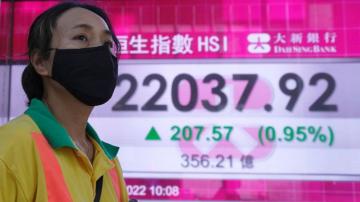 Asia shares rise on optimism about easing COVID restrictions
