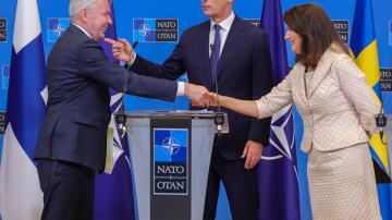 NATO nations sign accession protocols for Sweden, Finland