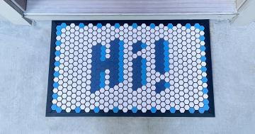I Can Customize My Doormat as Often as I Want With Letterfolk's Genius Tile Design