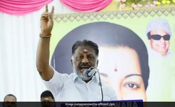 AIADMK Assures Steps To Remove O Panneerselvam From Party