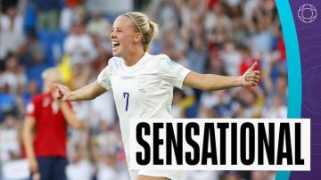 Euro 2022: Beth Mead nets 'sensational' second goal to put England 5-0 up against Norway