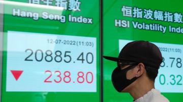 Asian shares fall as investors await US inflation update