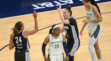 WNBA Roundup: Aces use huge first half to rout Liberty