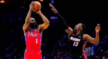 Healthy James Harden vows return to ‘top of my game’ for 76ers
