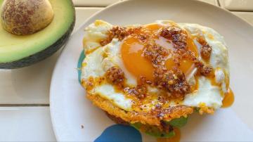 Upgrade Your Hash Brown Avocado Toast