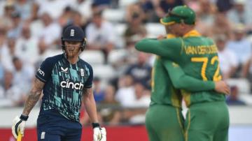 England v South Africa: Ben Stokes' final ODI ends in 62-run defeat