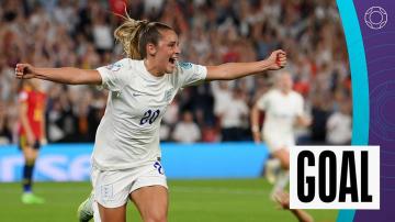 Euro 2022: England’s Ella Toone equalises against Spain in the quarter-finals