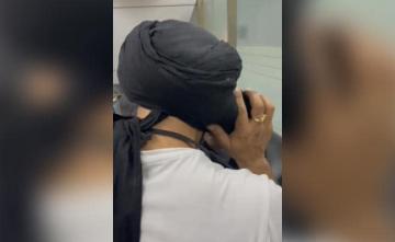 In Video, Man Arrested For Carrying $13,000 Hidden In Turban