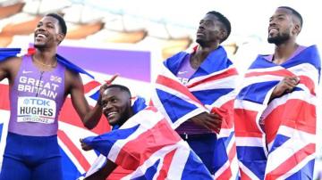 World Athletics Championships: New-look GB team wins 4x100m relay bronze