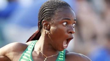 Nigeria's Tobi Amusan sets hurdles world record in semi