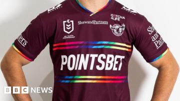 Historic gay pride jersey sparks player boycott in Australia