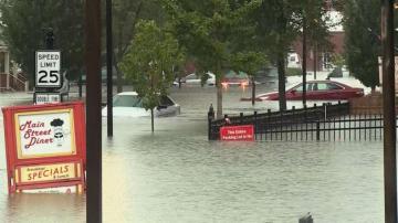Historic rainfall in St. Louis causes flash flooding emergency