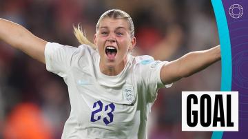 Euro 2022: England's Alessia Russo scores stunning backheel against Sweden