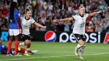 Germany 2-1 France: England to face eight-time champions in Euro 2022 final at Wembley