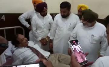 Watch: Punjab Health Minister Orders Official To Lie On Dirty Hospital Bed