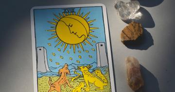 The Moon Tarot Card Wants You to Listen to Your Gut