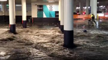Flooding hits Las Vegas after overnight downpours