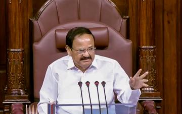 "Obstruction Is Destruction...": Rajya Sabha Chairman M Venkiah Naidu