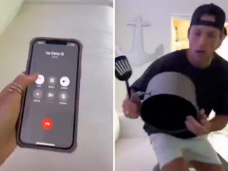 This family has a very effective way of dealing with spam calls (Video)