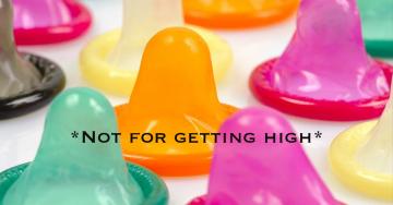 People are getting high on flavored condoms now (5 GIFs)
