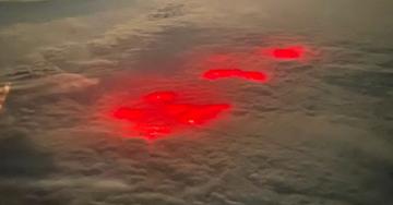 Mysterious Red Lights over Pacific Ocean get a possible explanation…