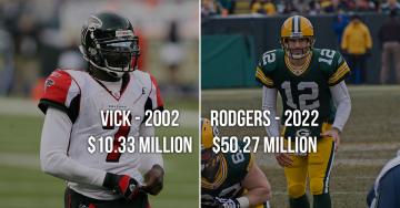 NFLs top earners in 2002 must be DISGUSTED by how much players are paid today (18 GIFs)