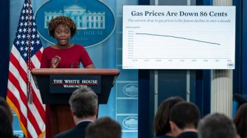 White House: Falling gas prices mean more than OPEC numbers