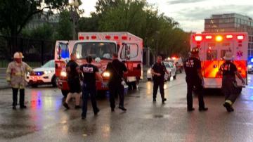 4 people in critical condition after apparent lightning strike at DC park