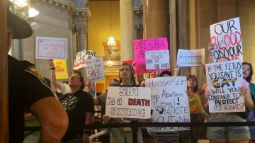 Biden administration condemns new Indiana abortion ban